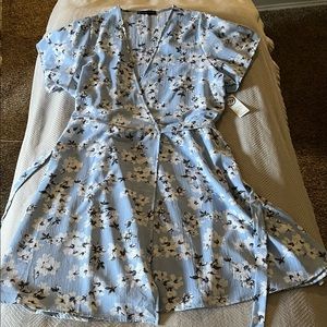 Fashion To Figure Floral Wrap Dress- NWT
